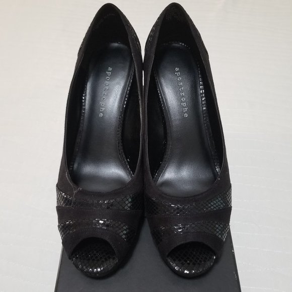 Apostrophe Platform Heels - Picture 1 of 3